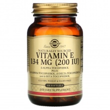  Solgar Vitamin E 134 mg 200 IU 100 