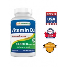  Best Naturals Vitamin D3 10000 240 