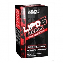  NUTREX Lipo 6 Black Ultra Concentrate V2 60 