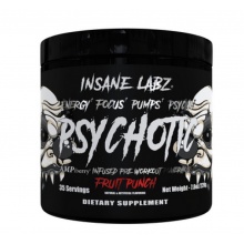 Предтренировочный комплекс Insane Labz Psychotic Black 35 порций
