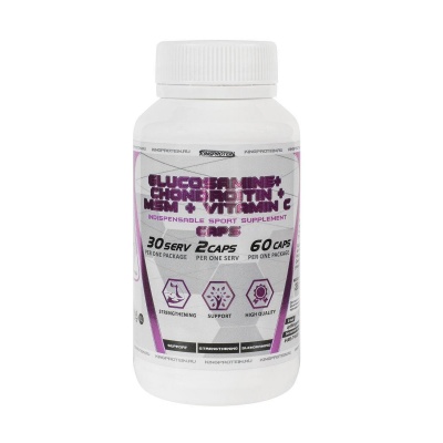  King Protein Glucosamine + CHONDROITIN+MSM + VITAMIN C 60 