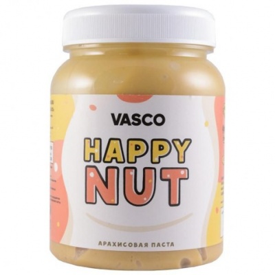 Паста VASCO Happy Nut арахисовая 150 гр
