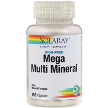  Solaray Mega Multi Mineral 100 