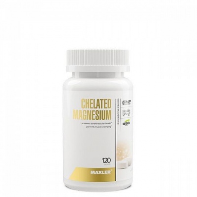 Maxler Chelated Magnesium 120 