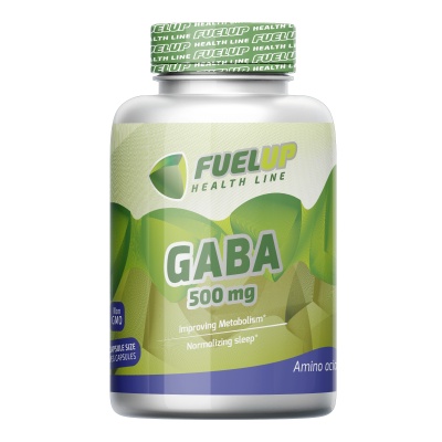 Аминокислота FuelUP Gaba 500 мг 100 капсул