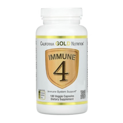  California Gold Nutrition Immune 4 180 