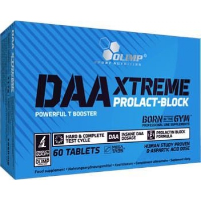 Тестобустер Olimp DAA Xtreme Prolact Block 60 таблеток