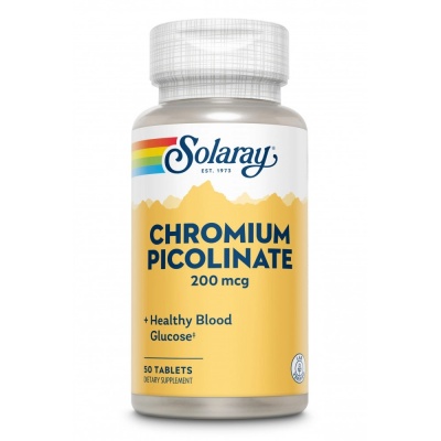  Solaray Chromium Picolinate 200  50 