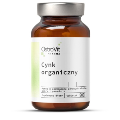 Витамины OstroVit Organic Zinc 15 мг 90 таблеток